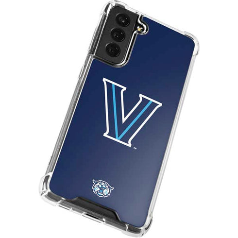 Villanova University V Galaxy S21 FE Clear Case